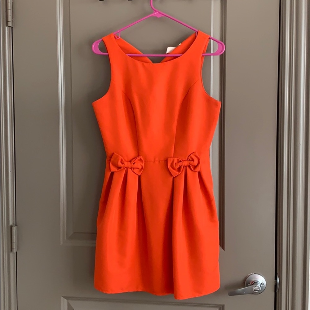 Orange dress